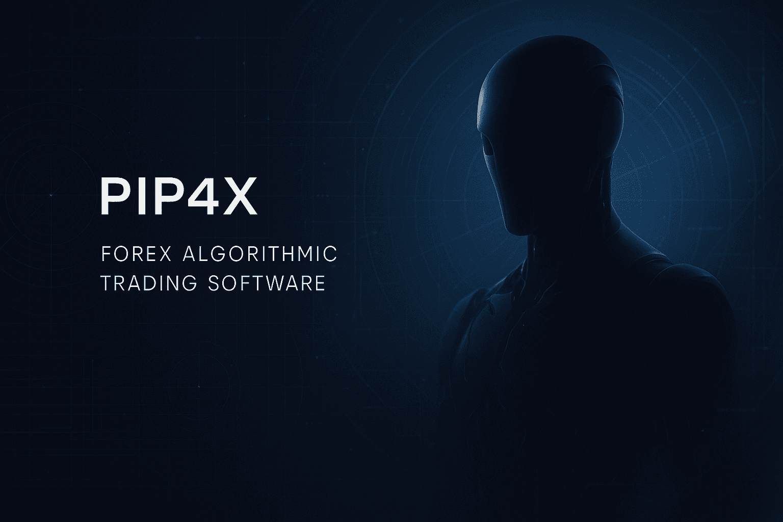 Pip4X premium dark futuristic hero art